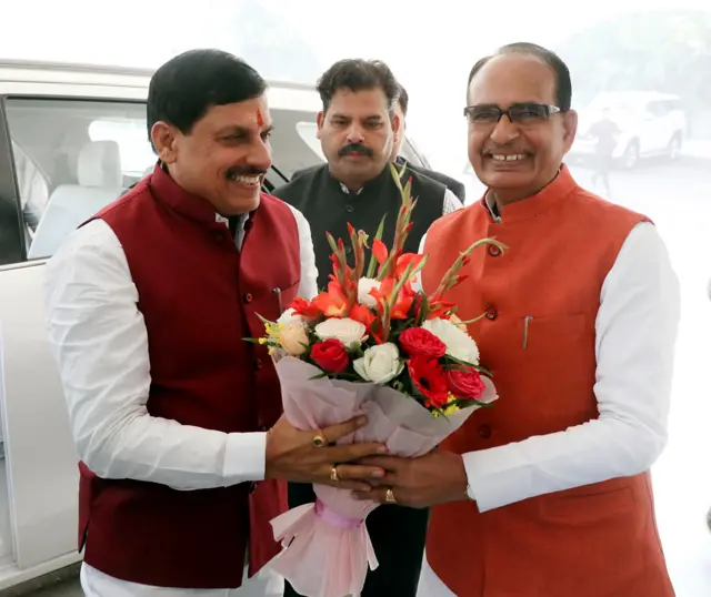 मोहन यादव के साथ शिवराज सिंह चौहान