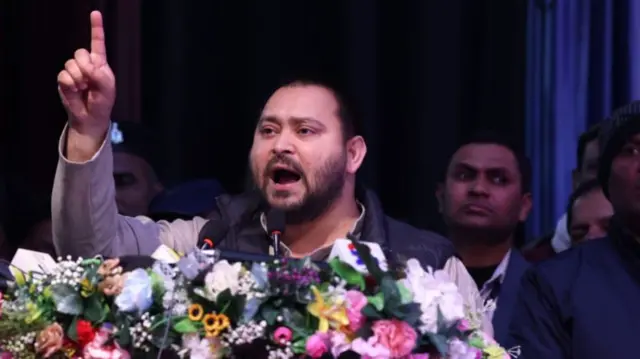 राजद नेता तेजस्वी यादव