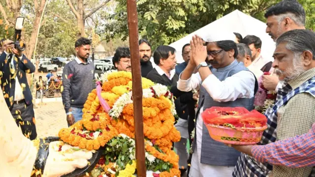झारखंड के मुख्यमंत्री हेमंत सोरेन