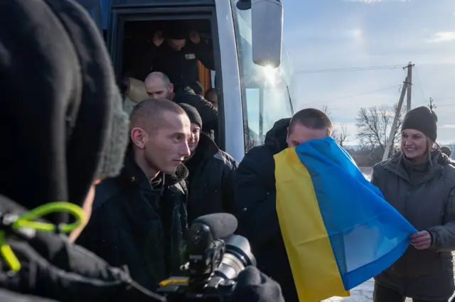 Украинские военные возвращены из плена