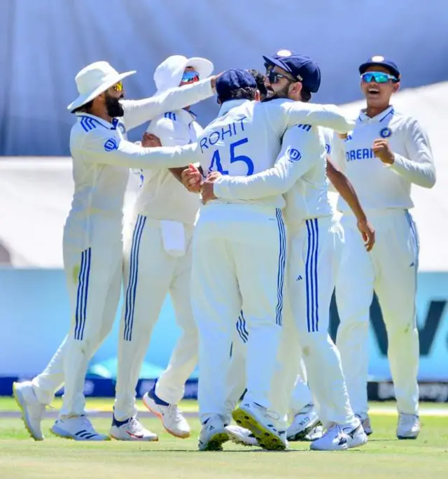 దక్షిణాఫ్రికా, భారత్ టెస్ట్ క్రికెట్