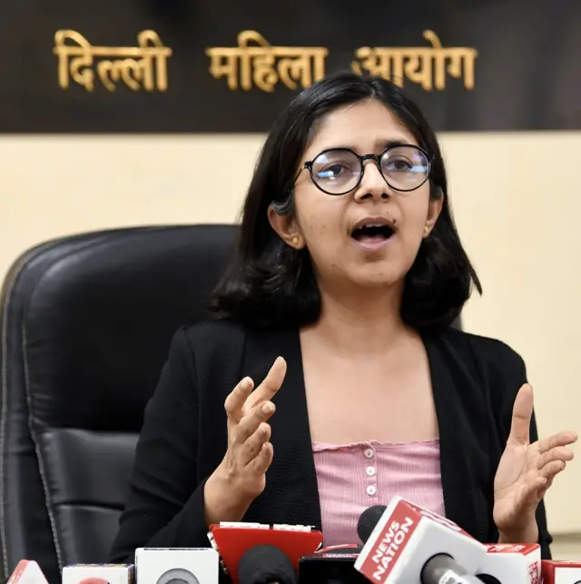 दिल्ली महिला आयोग की प्रमुख स्वाति मालीवाल