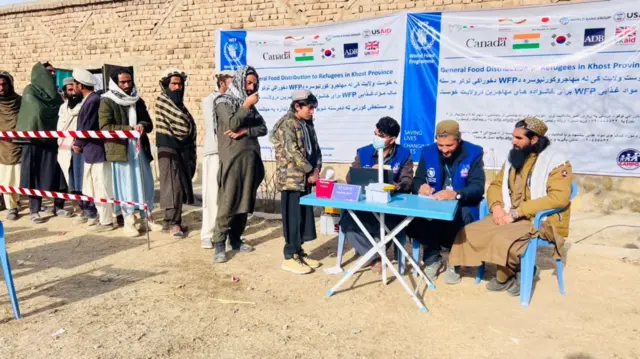 کمک به مهاجران وزیرستانی