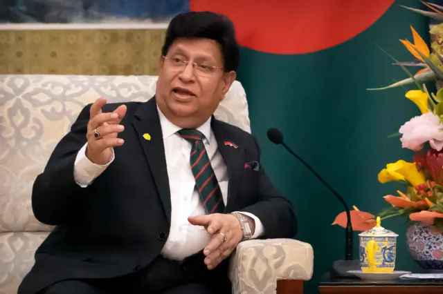 পররাষ্ট্রমন্ত্রী এ কে আব্দুল মোমেন