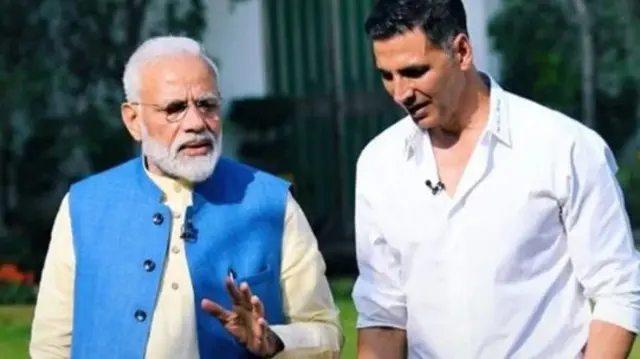 पीएम मोदी और अक्षय कुमार