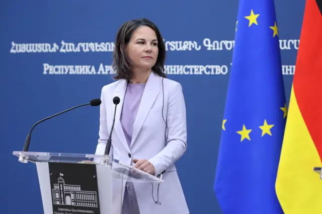 وزيرة الخارجية الألمانية أنالينا بيربوك