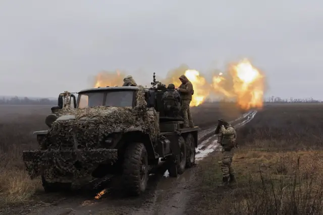 Украинские военные в Запорожской области (архивное фото)