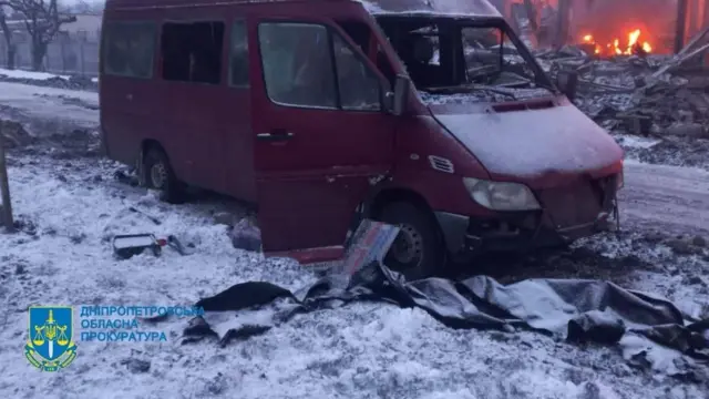 Результаты российского обстрела Новомосковска