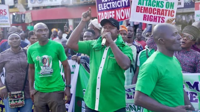 Protesters for Lagos