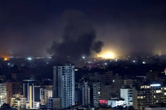 লেবাননে ইসরায়েলি বিমান হামলা