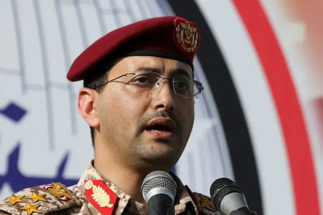 المتحدث العسكري باسم الحوثيين، يحيى سريع