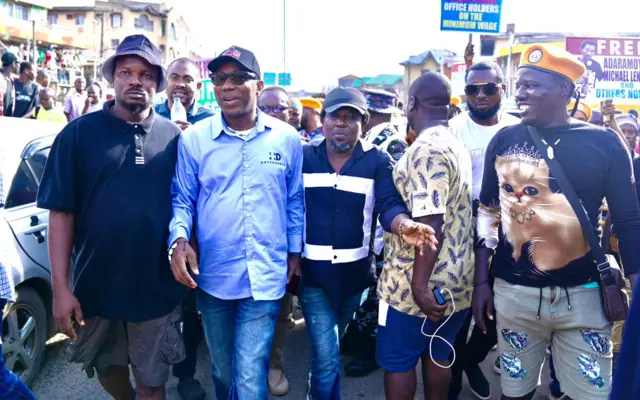 Former presidential candidate Omoyele Sowore join for di October 1 protest for Lagos