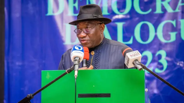 Foto of Former president Goodluck Ebele Jonathan