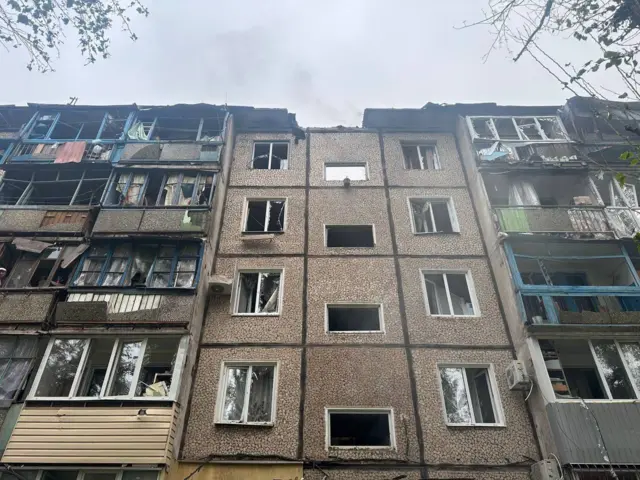 Последствия удара по Кривому Рогу