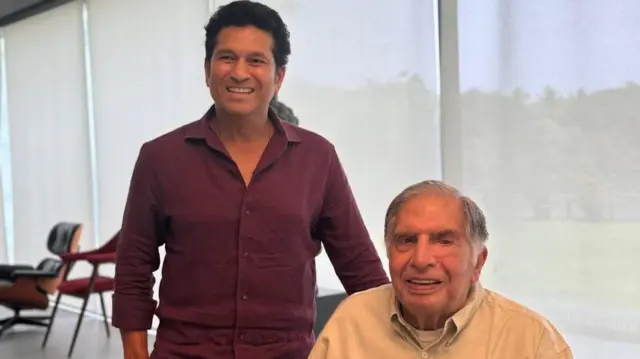 सचिन तेंदुलकर और रतन टाटा