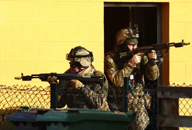 Украинские военные