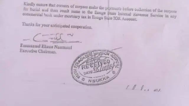Akwụkwọ Enugwu steeti dere maka okwu a
