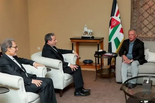 دیدار عراقچی با پادشاه اردن