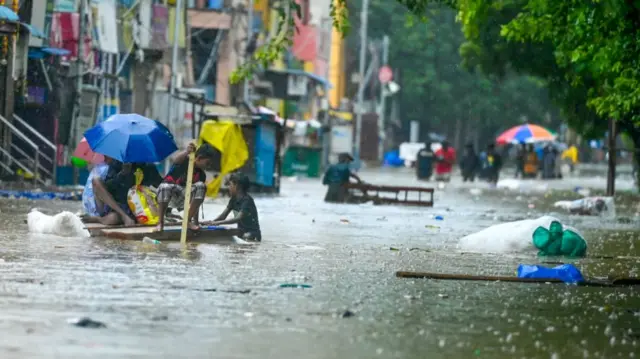 चेन्नई में आई भीषण बाढ़