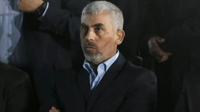 عکسی از یحیی سنوار در سال ۲۰۱۷