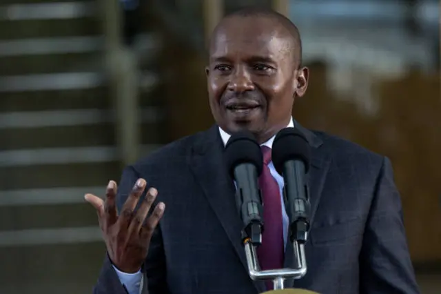 Kithure Kindiki bụzi osote onyeisiala mba Kenya dịka ụlọomeiwu Sịneti chụpụrụ Rigathi Gachagua