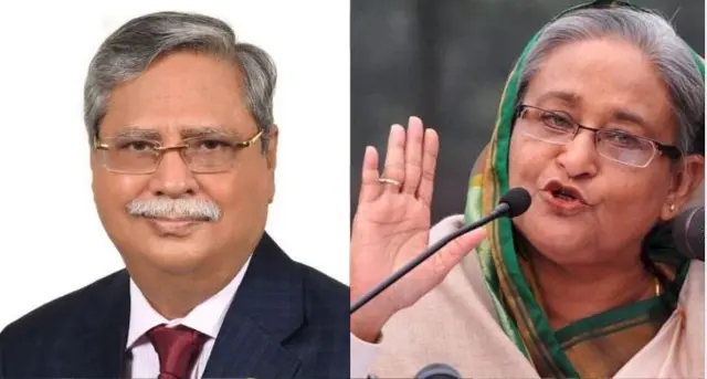 রাষ্ট্রপতি মো. সাহাবুদ্দিন ও শেখ হাসিনা