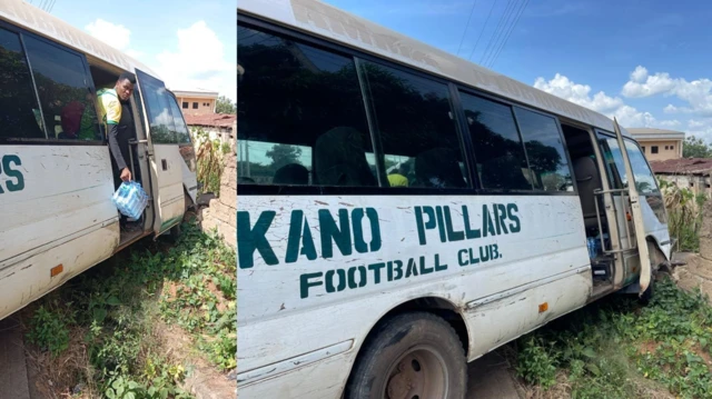 Otu egwu bọọlụ Kano Pillars U-19 enweela ihe mberede okporo uzo