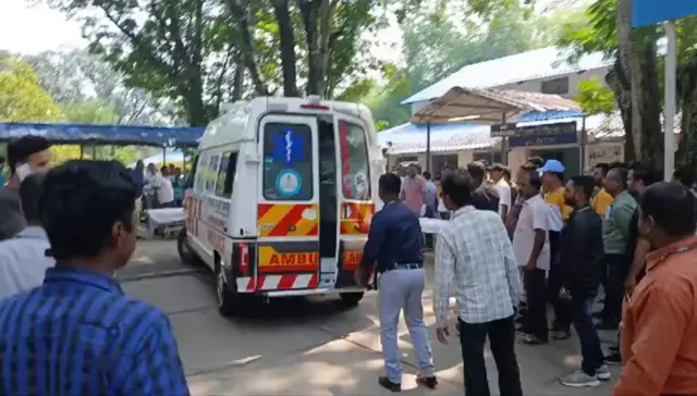 घायलों को निजी अस्पताल में भर्ती कराया गया है