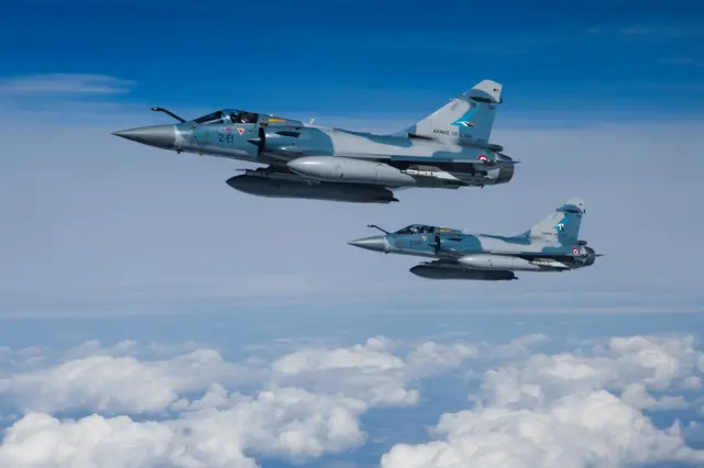 Истребители Mirage 2000-5F