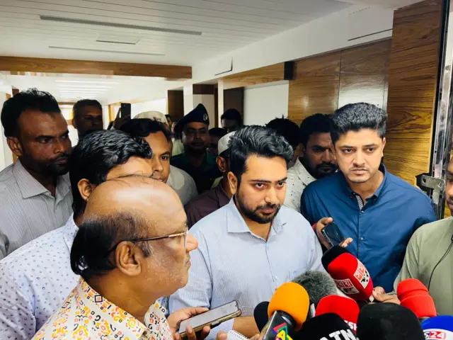 অন্তর্বর্তীকালীন সরকারের তথ্য উপদেষ্টা নাহিদ ইসলাম।