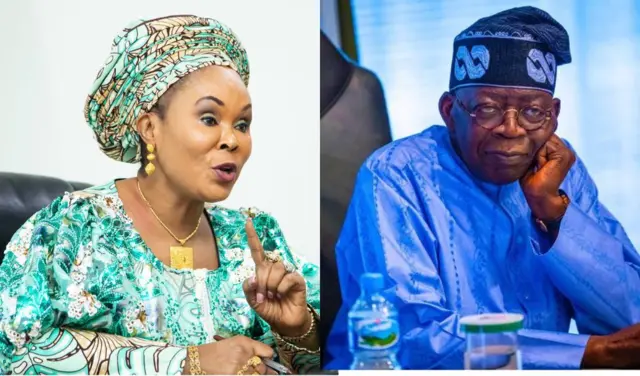 Uju Kennedy Ohanenye na Onyeisiala Bola Tinubu