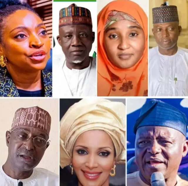 Hotunan sababbin ministocin Tinubu