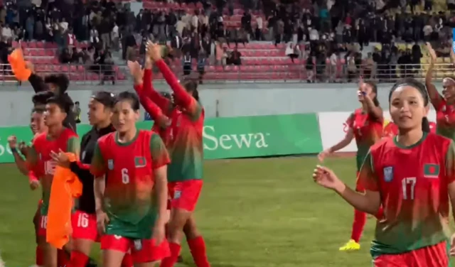 সাফে আবারও চ্যাম্পিয়ন বাংলাদেশের নারীরা