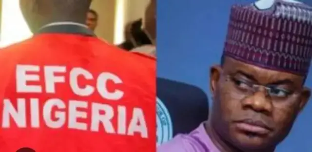 Ikpe dị n'etiti ụlọọrụ EFCC na Yahaya Bello