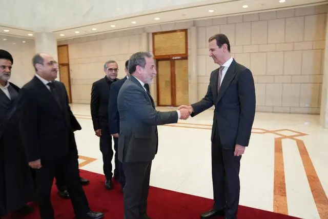 بشار اسد و عباس عراقچی