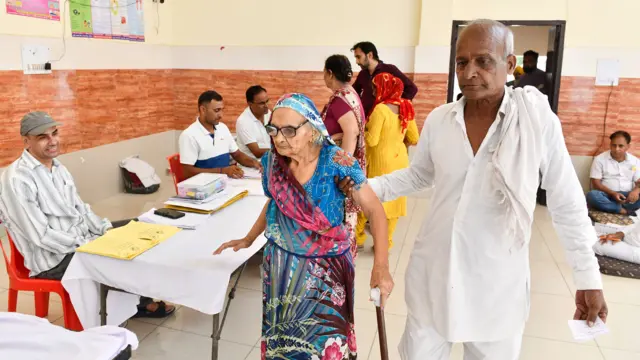 हरियाणा में संपन्न हुआ मतदान