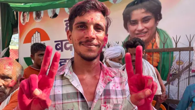 ਵਿਨੇਸ਼ ਦੇ ਸਮਰਥਕ