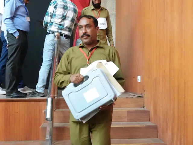 હરિયાણા, જમ્મુ-કાશ્મીર, મતગણતરી