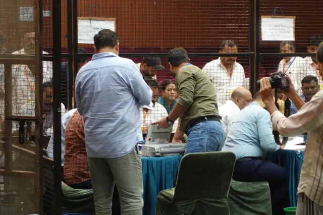 હરિયાણા, જમ્મુ-કાશ્મીર, મતગણતરી