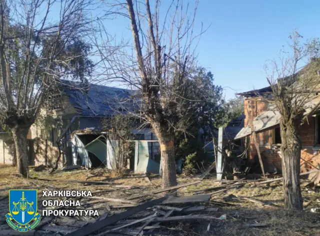 Повреждения после обстрела