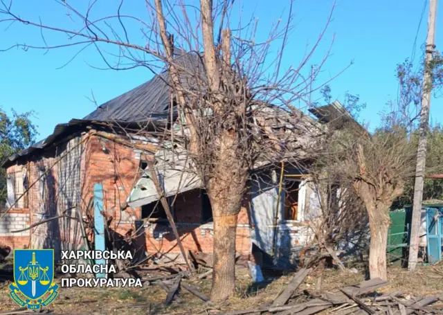 Повреждения после российского обстрела