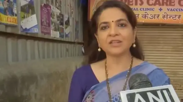 शिव सेना (शिंदे गुट) की नेता शाइना एनसी
