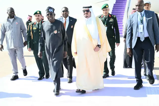 Mgbe a nabatara Tinubu n'ọdọụgbọelu King Abdulaziz