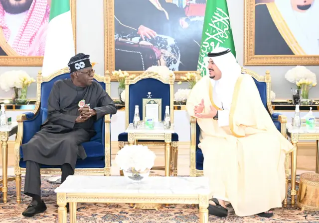 Tinubu na Ọkparaeze Mohammed Bin Abdulrahman Bin Abdulaziz