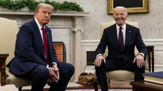 Onyeisiala Joe Biden anabatala Donald Trump na White House