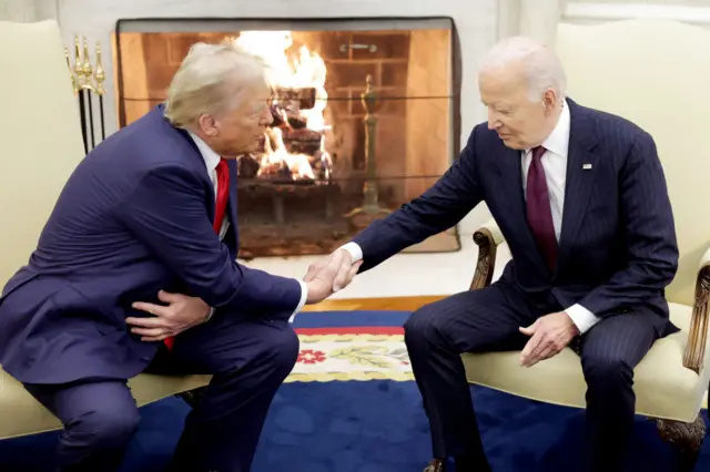 डोनाल्ड ट्रंप और जो बाइडन