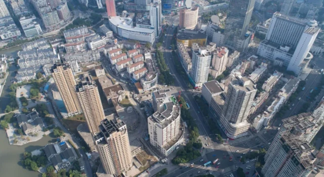 Hoton birnin Wuxi na gabashin China