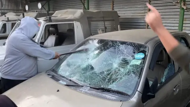 मणिपुर में हिंसा.