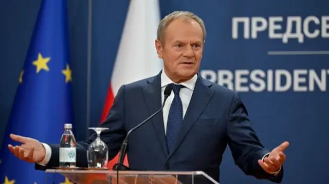 पोलैंड के प्रधानमंत्री डोनाल्ड टस्क