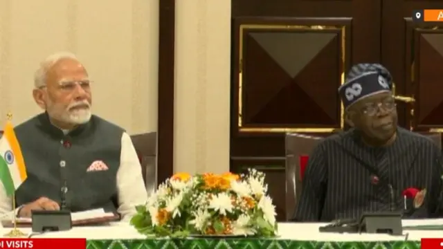 Bola Tinubu na Narendra Modi